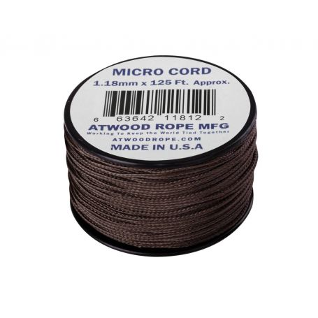 Micro Cord Atwood Rope MFG Brown