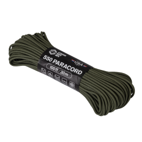Paracord Atwood Rope MFG - MIL-SPEC 550-7 - 4mm - 30,48mb - Olive Drab