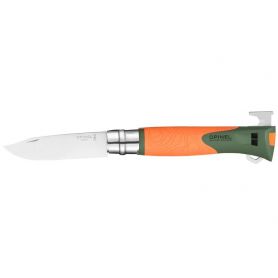 Nóż Opinel No.12 Explore Tick Remover - Khaki/Orange