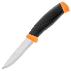 Nóż Morakniv Mora Companion F - Orange - stal nierdzewna