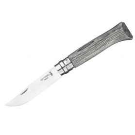 Nóż Opinel No.8 Inox - Laminated Grey Natural