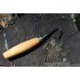 Nóż Morakniv Mora Wood Carving Hook Knife 162 ze skórzaną pochewką