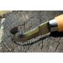 Nóż Morakniv Mora Wood Carving Hook Knife 162 ze skórzaną pochewką