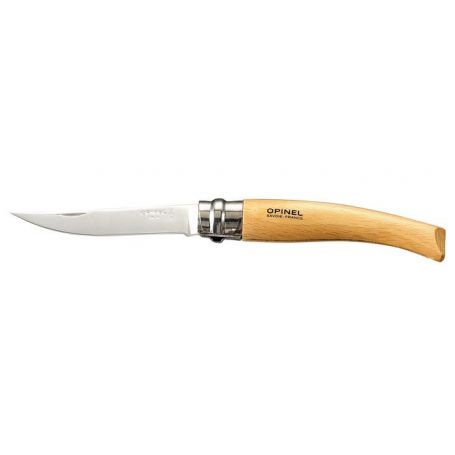 Nóż Opinel No.8 Slim Inox - Beechwood