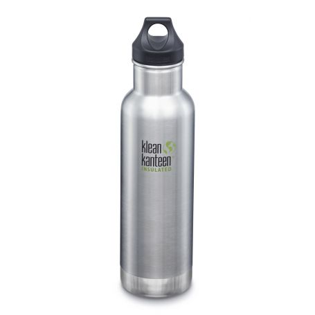 Butelka termiczna Klean Kanteen Classic Vacuum Insulated 592 ml - Brushed Stainless